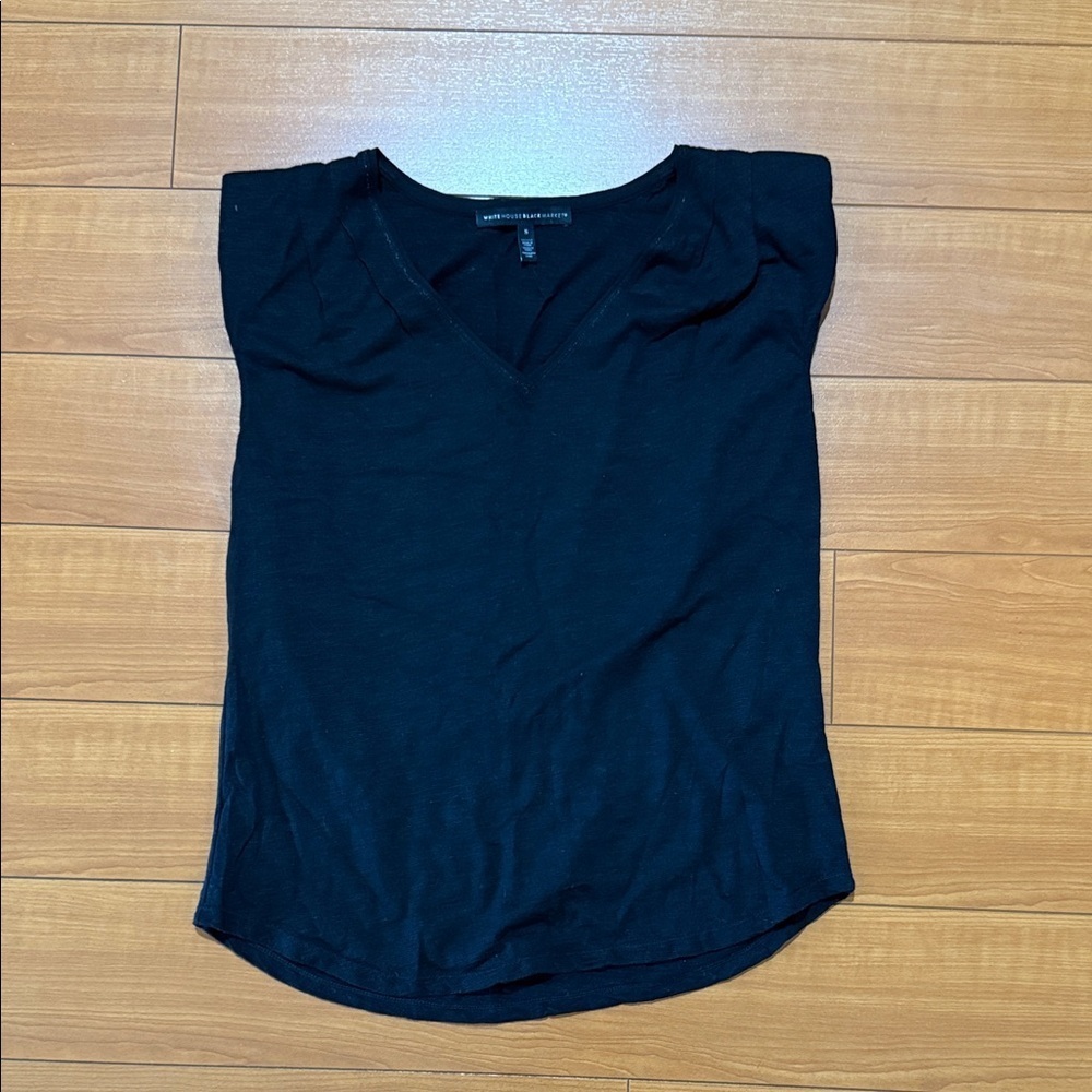 White House Black Market  V-Neck Women's Top
